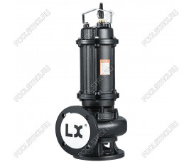 Фекальный насос AquaViva LX 65WQ25-35T-5.5 кВт с канальным раб. колесом