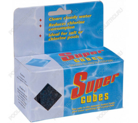 Флокулянт в гелевых блоках Melpool Super Cubes, 2x170г